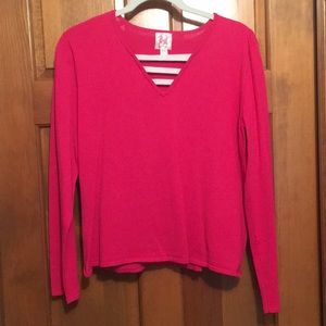 Boutique Hot Pink Sweater